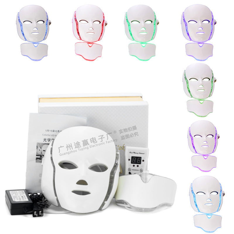 7-Colour LED Photon Skin Rejuvenation Face Mask Machine – Home & Commercial Beauty Instrument